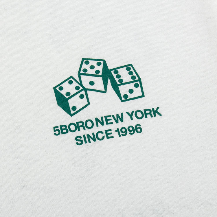 5Boro - Cee-Lo T-Shirt
Color : White / Green
