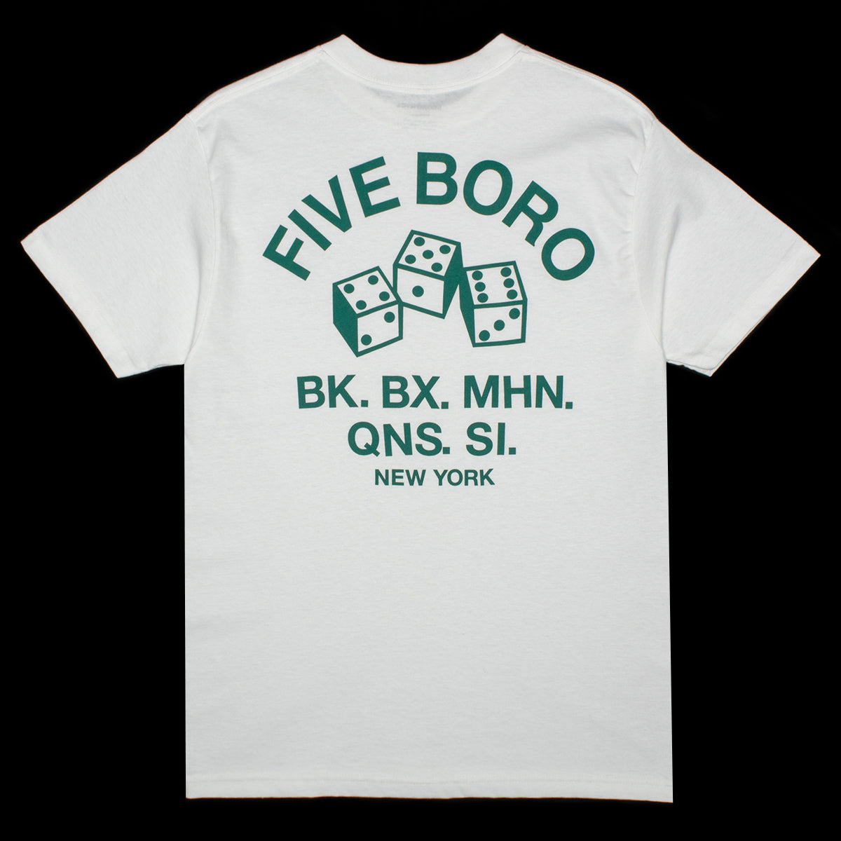 5Boro - Cee-Lo T-Shirt
Color : White / Green