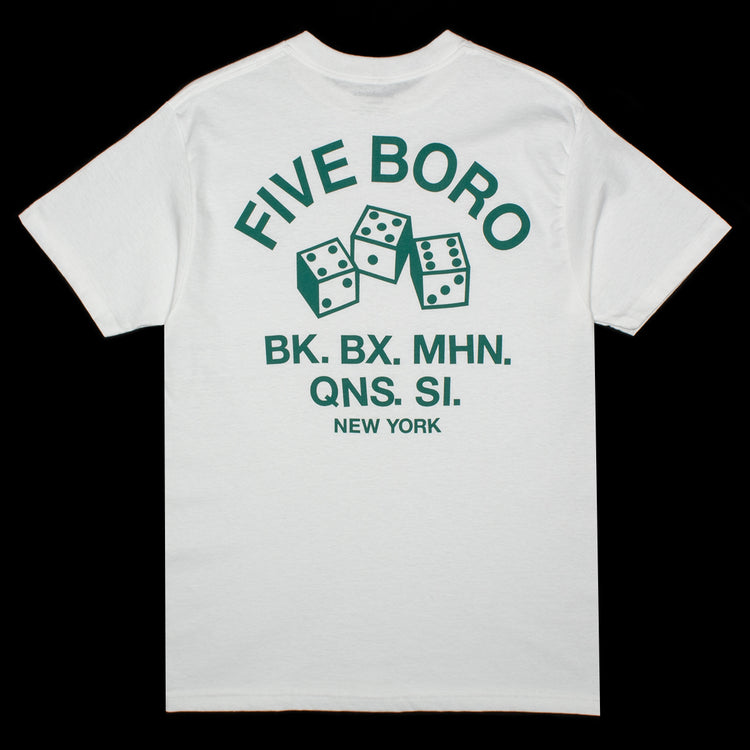 5Boro - Cee-Lo T-Shirt
Color : White / Green