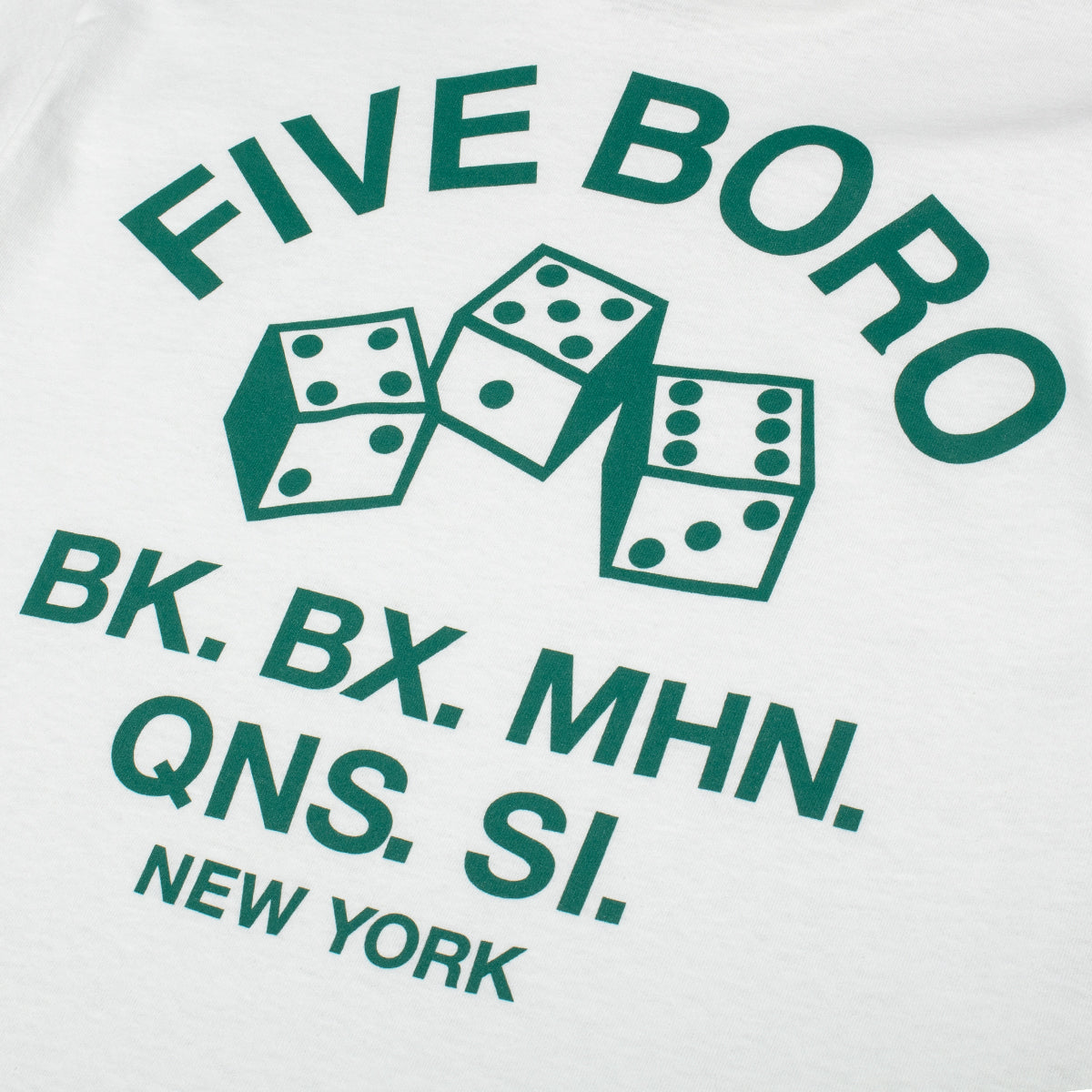 5Boro - Cee-Lo T-Shirt
Color : White / Green