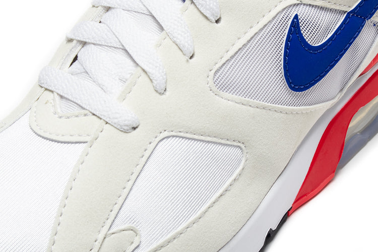 Nike | Air 180 Style # FJ9259-100 Color : White / Ultramarine / Solar Red