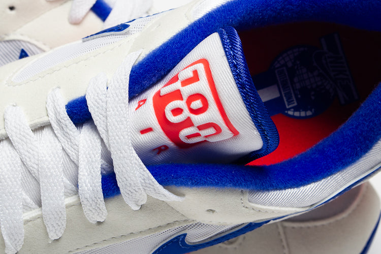 Nike | Air 180 Style # FJ9259-100 Color : White / Ultramarine / Solar Red