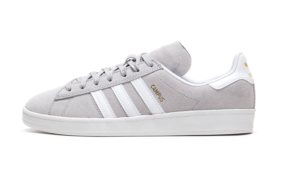 Adidas - Campus ADV
Style # JP8541
Color : Grey / White