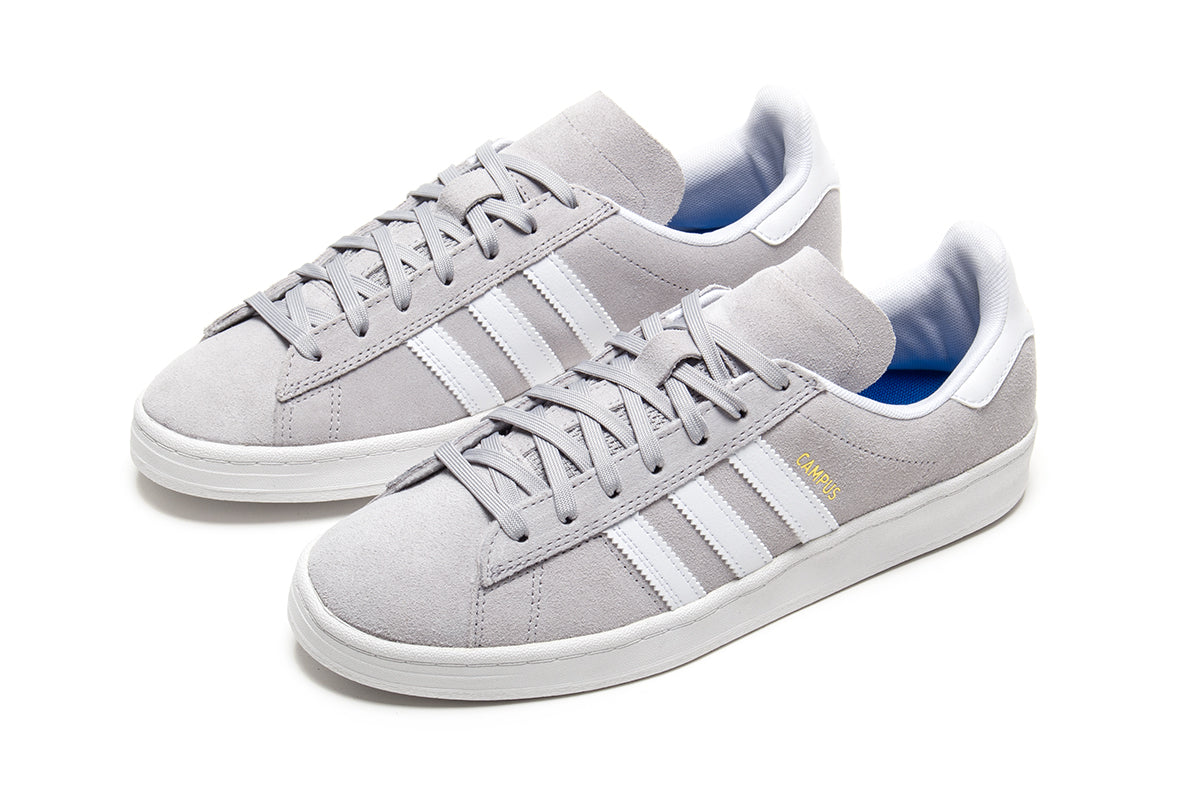 Adidas - Campus ADV
Style # JP8541
Color : Grey / White
