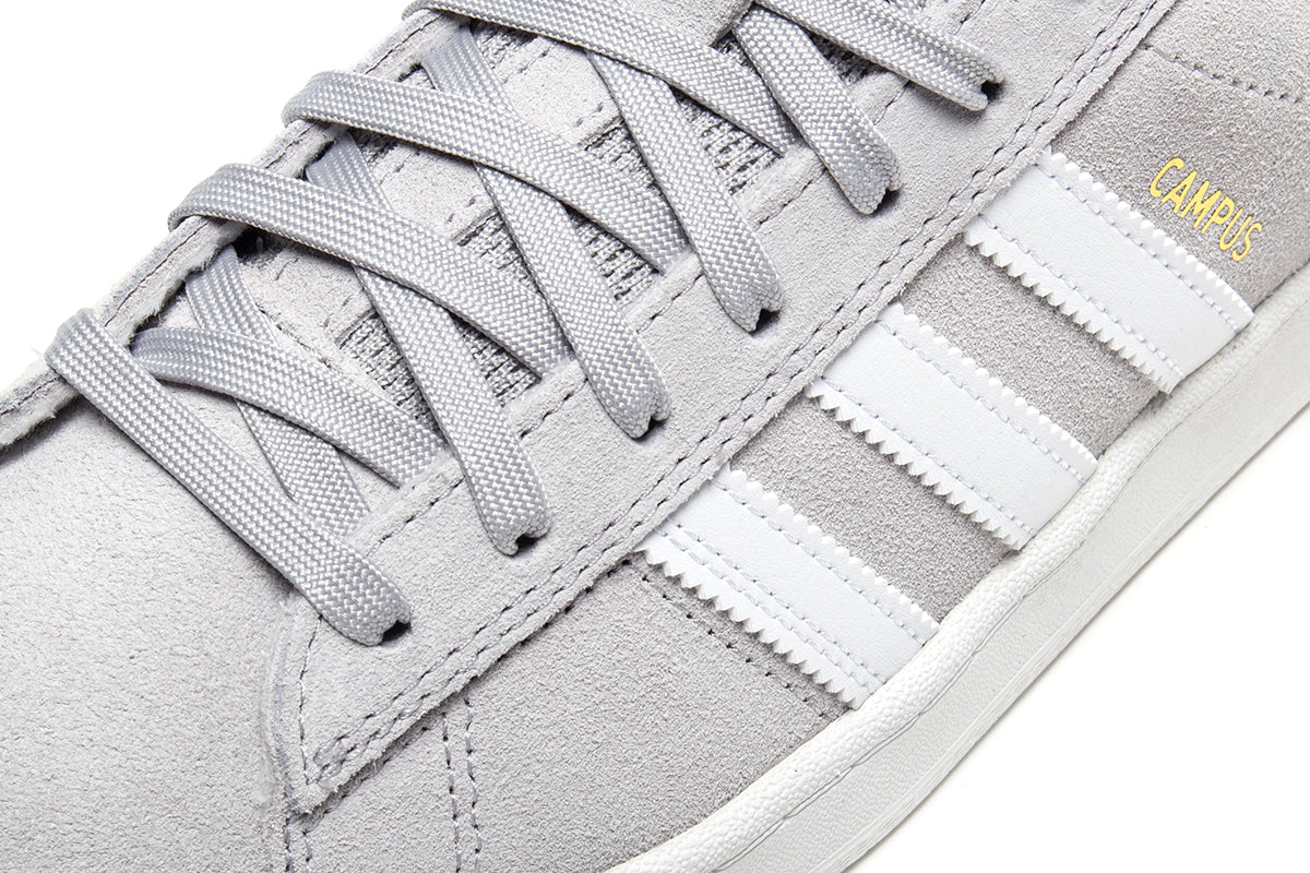 Adidas - Campus ADV
Style # JP8541
Color : Grey / White