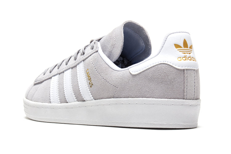 Adidas - Campus ADV
Style # JP8541
Color : Grey / White
