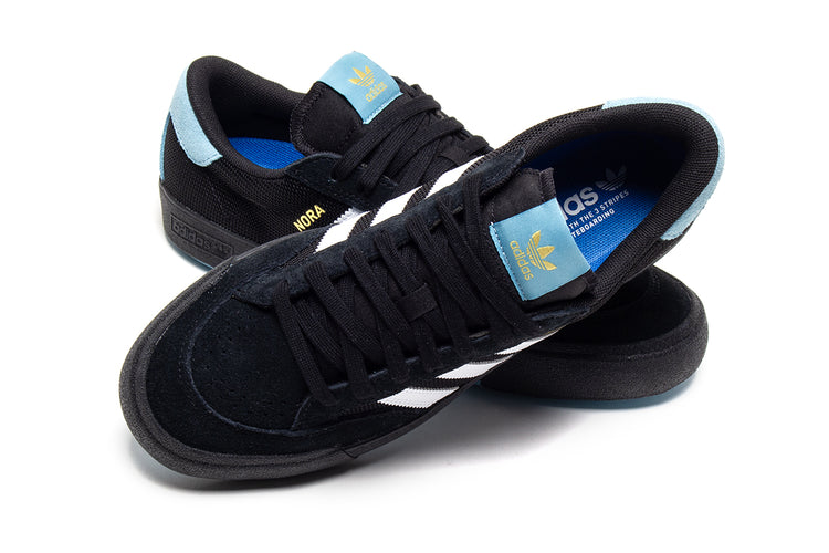 Adidas - Nora
Style # JP8588
Color : Core Black / White