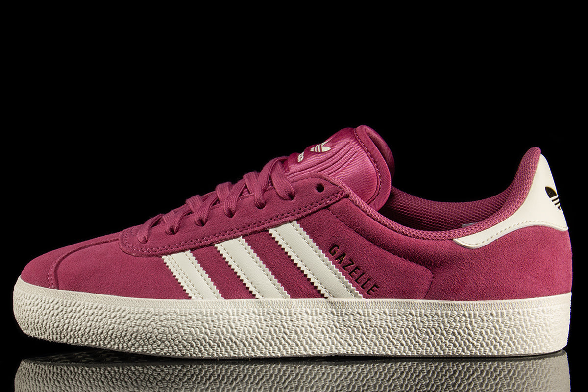 Adidas Skateboarding - Gazelle ADV
Style # KJ0272
Color : Dual Magenta / Cream White / Gold Metallic