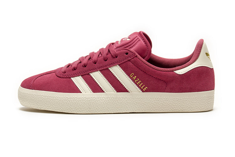 Adidas Skateboarding - Gazelle ADV
Style # KJ0272
Color : Dual Magenta / Cream White / Gold Metallic