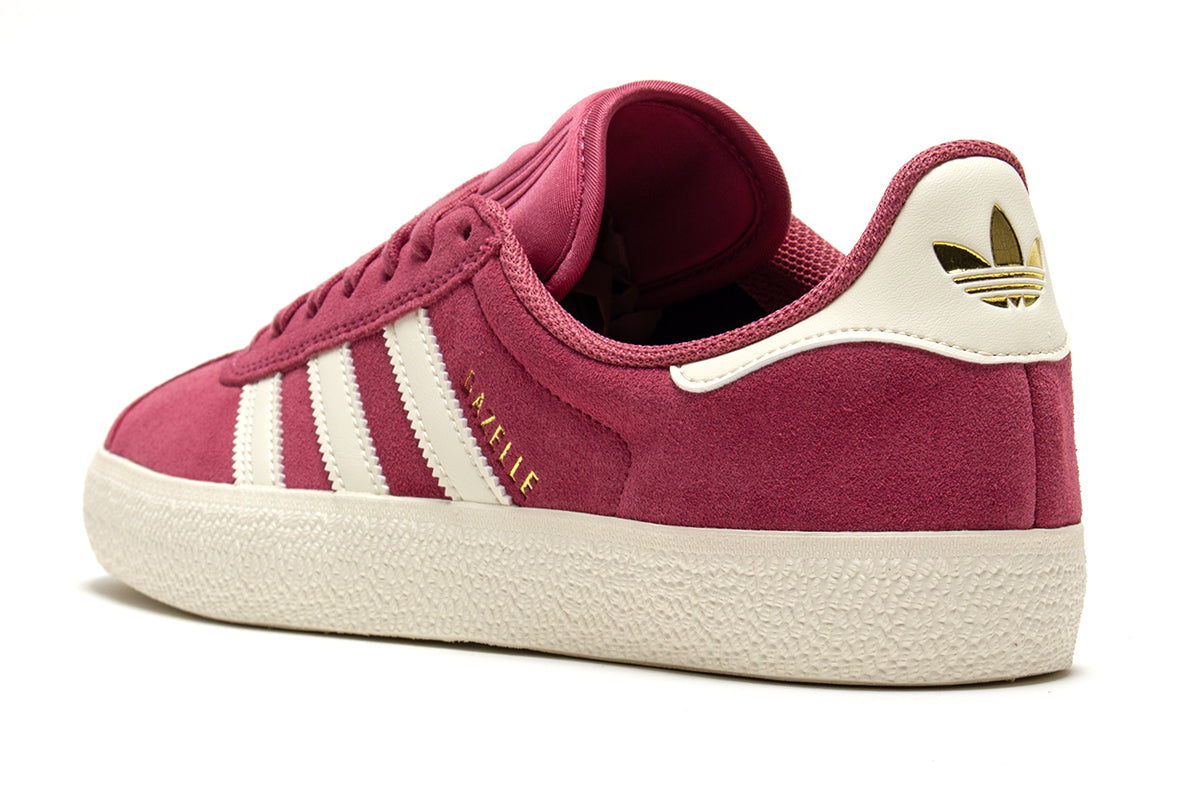 Adidas Skateboarding - Gazelle ADV
Style # KJ0272
Color : Dual Magenta / Cream White / Gold Metallic
