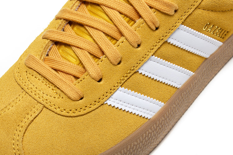 Adidas Skateboarding - Gazelle ADV
Style # KJ0273
Color : Preloved Yellow / Footwear White / Gum 4