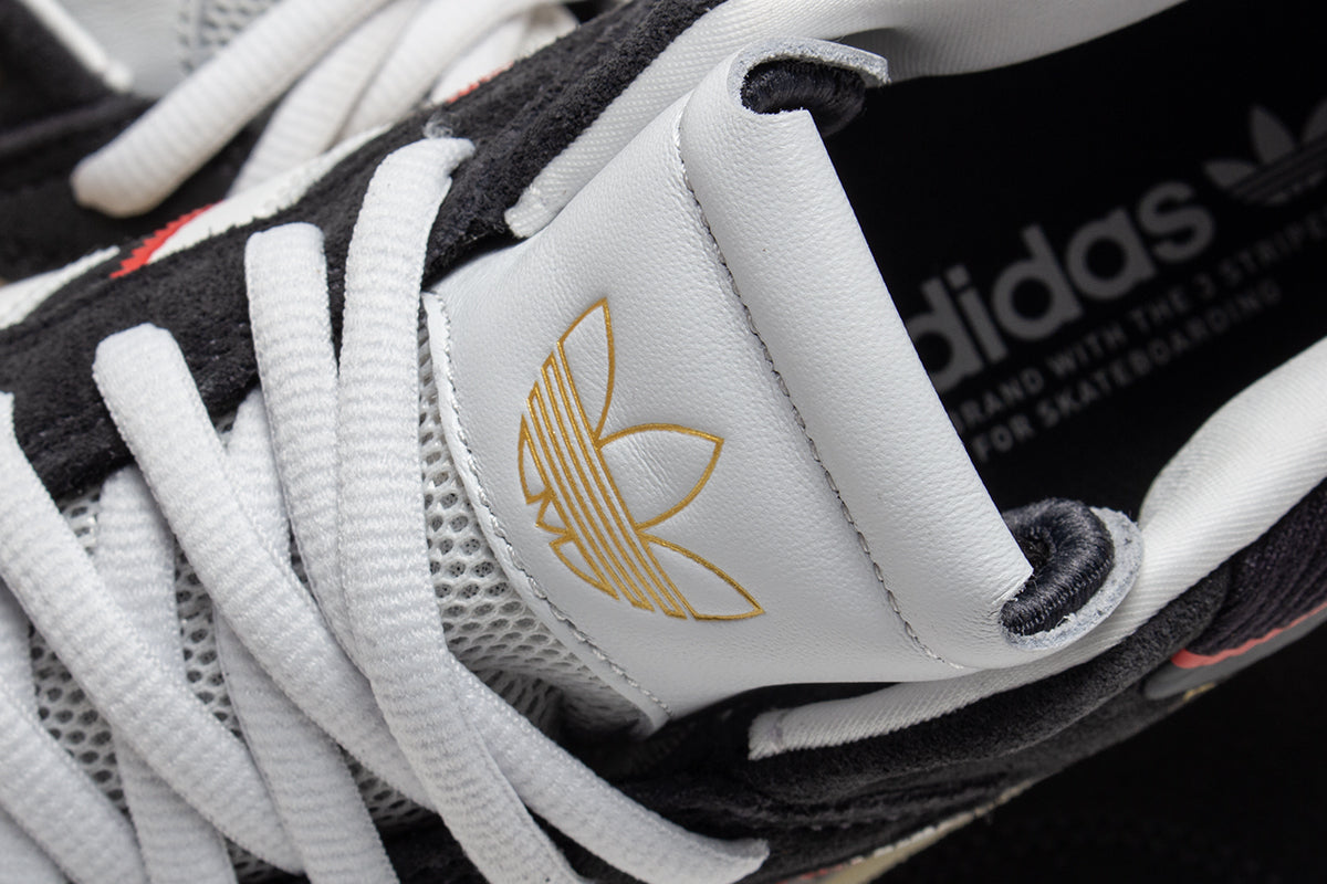 Adidas Skateboarding - Tyshawn
Style # KJ0194
Color : Carbon / Crystal White / Better Scarlet
