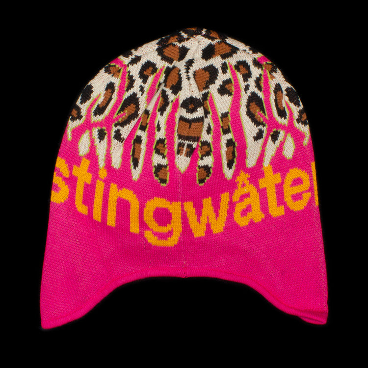 Stingwater | Tall Grass Flap Beanie Color : Cheetah