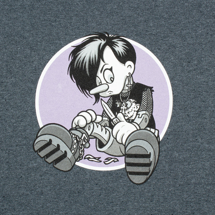 StrangeLove | Goth Puppet T-Shirt Color : Dark Heather