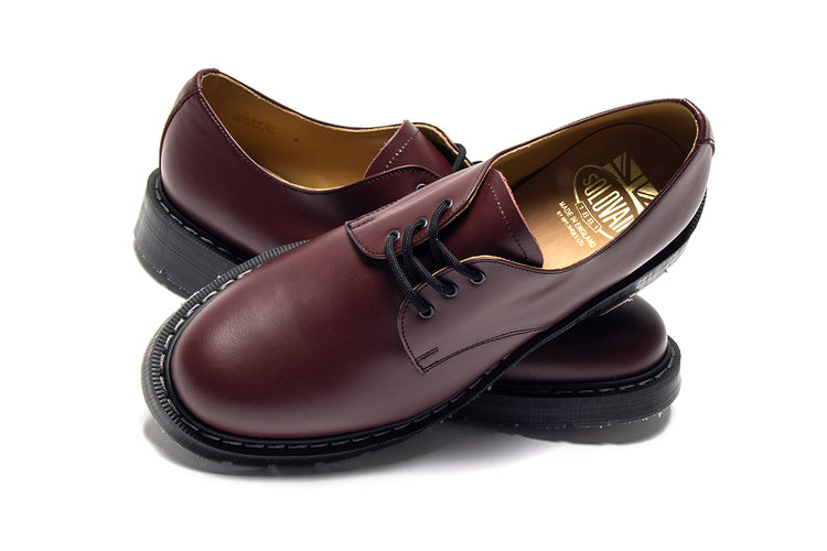 &nbsp; Solovair | Hi-Shine Gibson Shoe Style # S3-995-OX-G Color : Oxblood