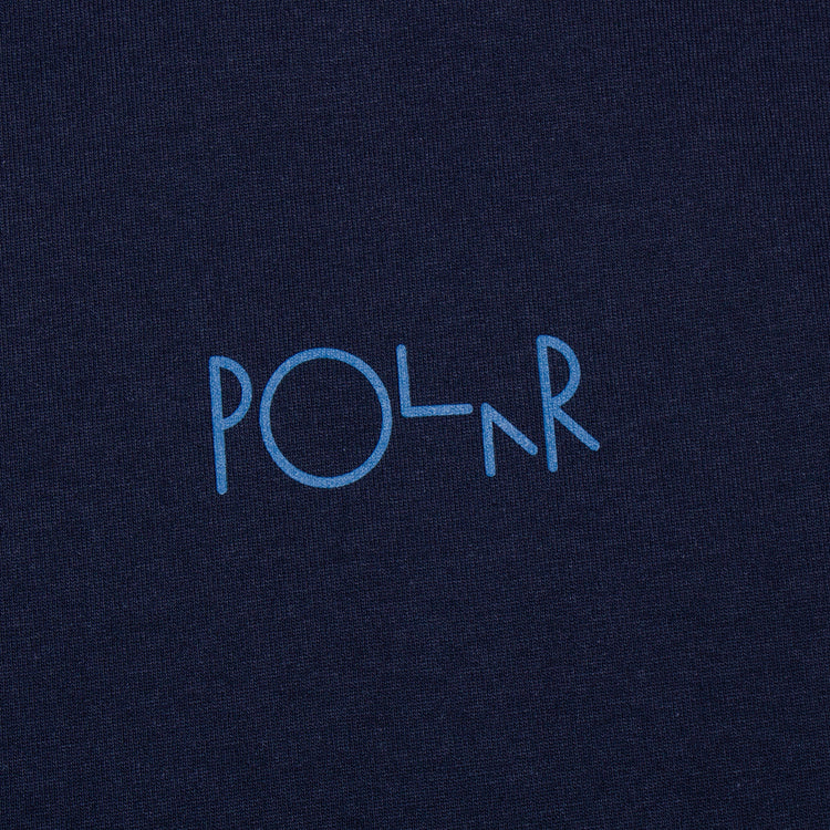 Polar | Stroke Logo T-Shirt Color : Navy