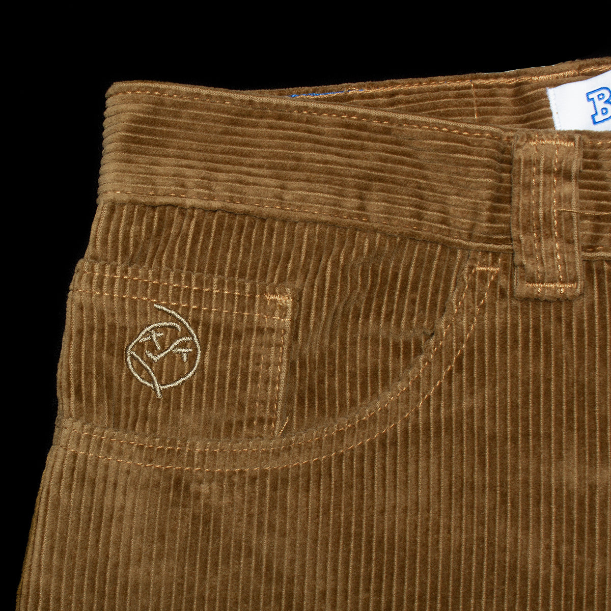 Polar | Big Boy Cord Shorts Color : Brass