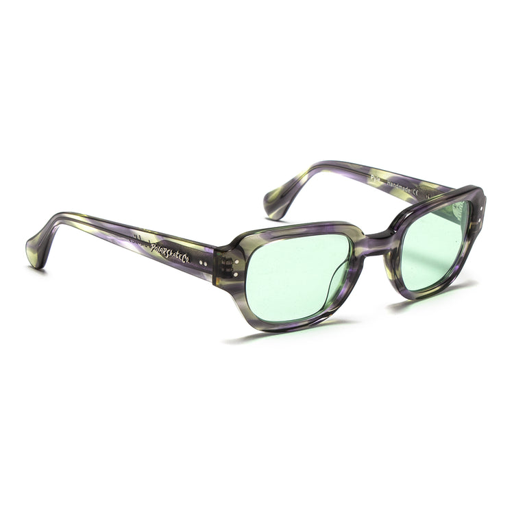 Polar | Pyle Sunglasses (Polar Skate Co. x Sun Buddies) Color : Violet Green