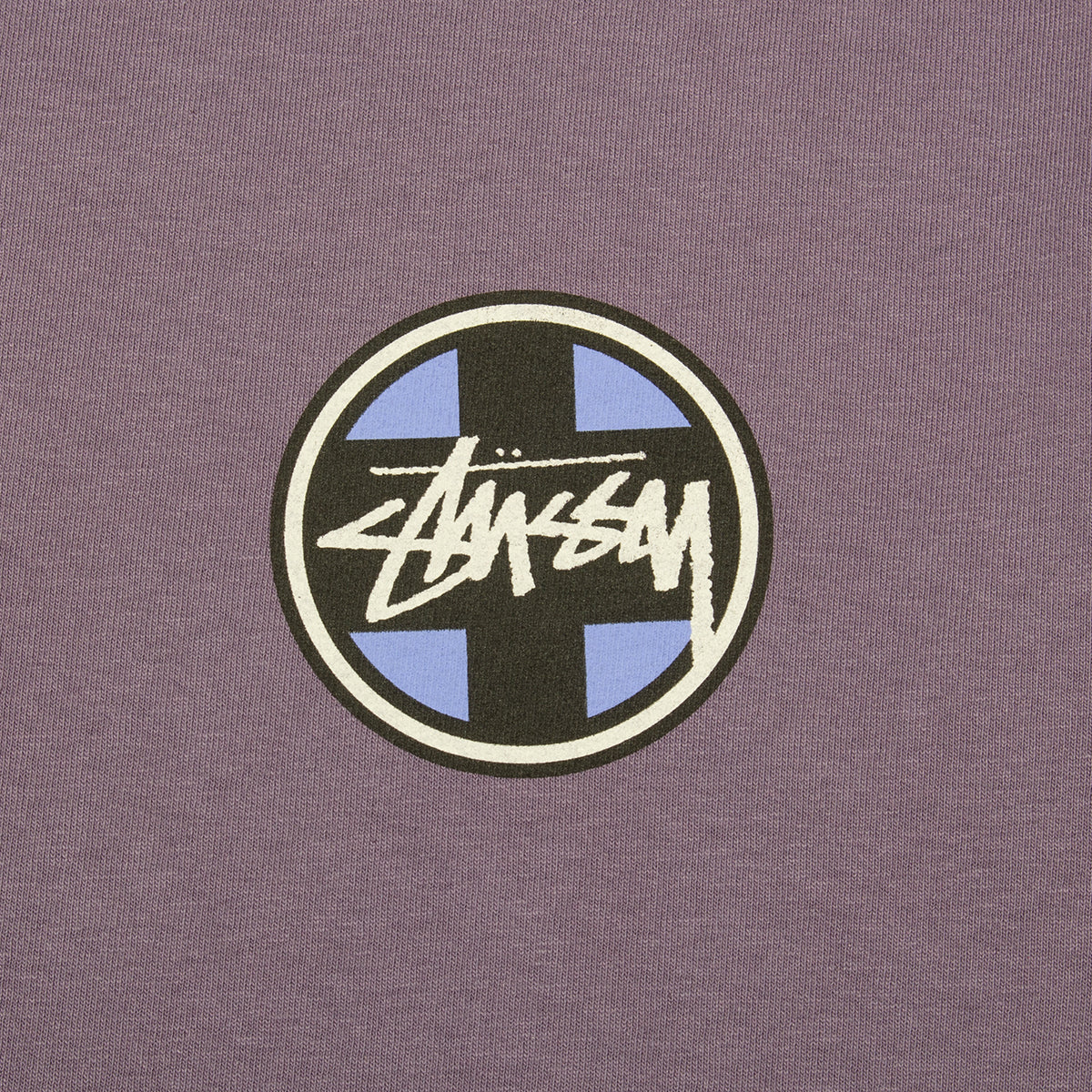 Stussy - Cross Dot Pigment Dyed T-Shirt
Style # 1905112

Color : Grape