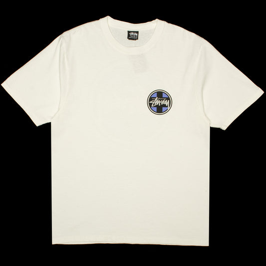 Stussy - Cross Dot Pigment Dyed T-Shirt
Style # 1905112

Color : Natural