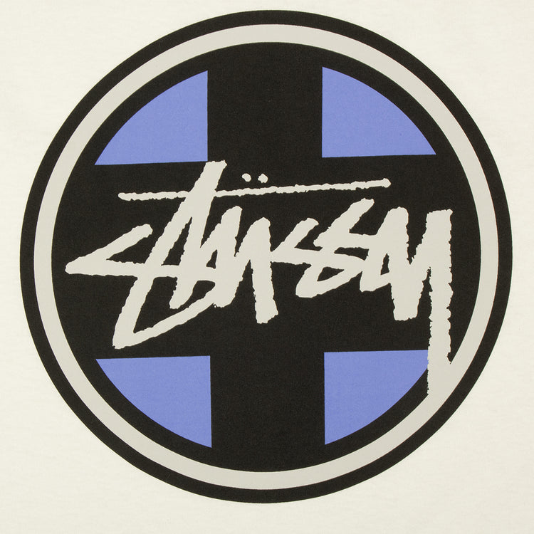 Stussy - Cross Dot Pigment Dyed T-Shirt
Style # 1905112

Color : Natural