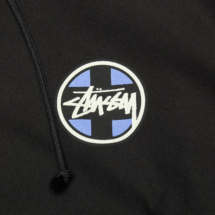 Stussy - Cross Dot Hoodie
Style # 1925112
Color : Black