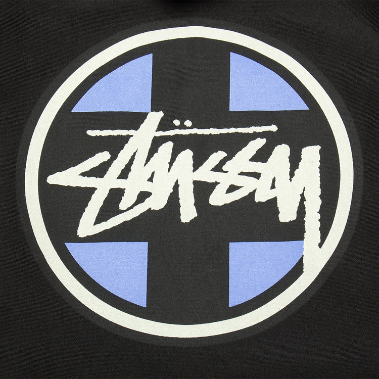 Stussy - Cross Dot Hoodie
Style # 1925112
Color : Black