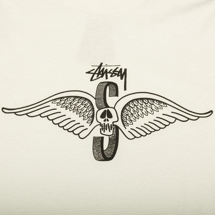 Stussy - Skull Wings Pigment Dyed L/S T-Shirt
Style # 1995115

Color : Natural