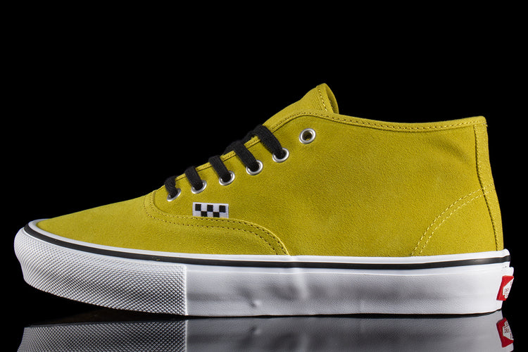 Vans - Skate Authentic Mid
Style # VN000EEEEMX1
Color : Mustard / White