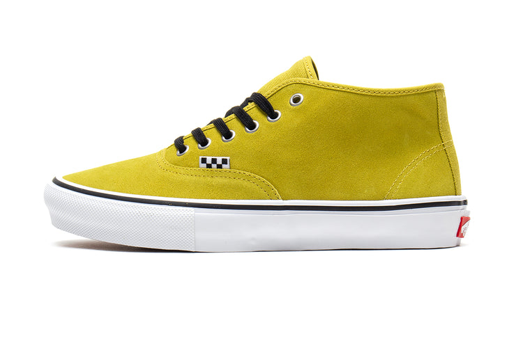 Vans - Skate Authentic Mid
Style # VN000EEEEMX1
Color : Mustard / White
