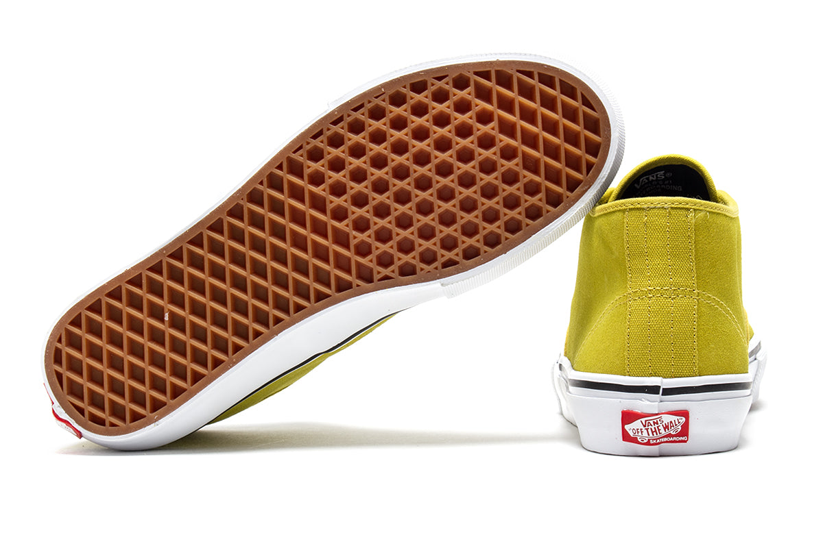 Vans - Skate Authentic Mid
Style # VN000EEEEMX1
Color : Mustard / White