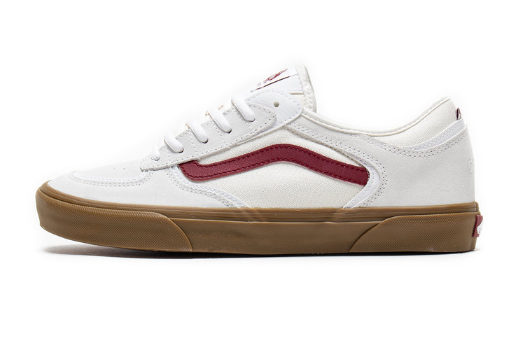 Vans - Skate Rowley
Style # VN0A2Z3O6LQ1
Color : White / Red / Gum