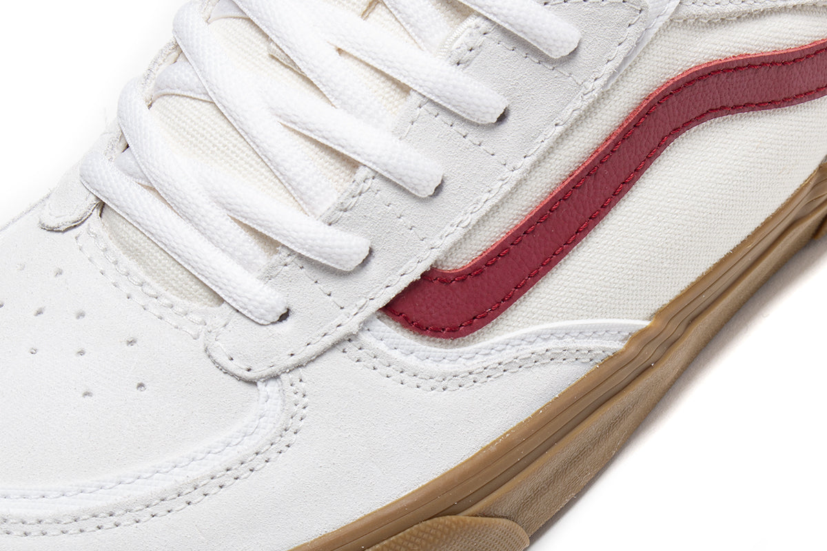 Vans - Skate Rowley
Style # VN0A2Z3O6LQ1
Color : White / Red / Gum
