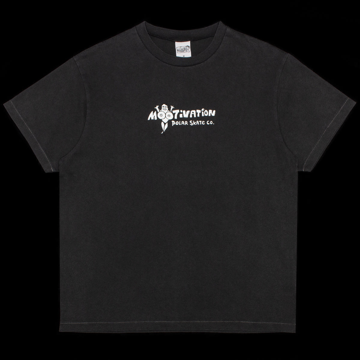 Polar Skate Co. - Mootivation Band T-Shirt
Color : Silver Black