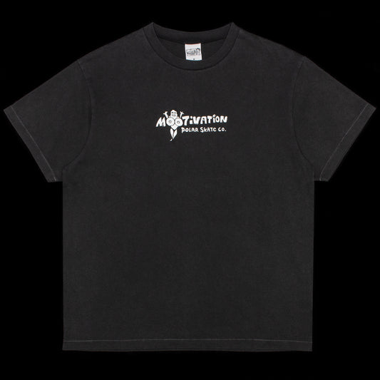 Polar Skate Co. - Mootivation Band T-Shirt
Color : Silver Black