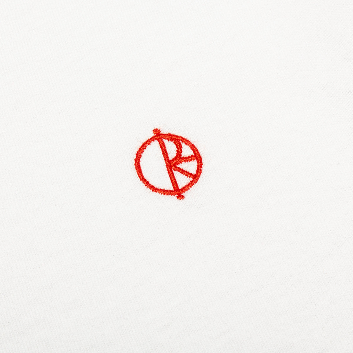 Polar Skate Co. - Ringer T-Shirt
Color : White / Red