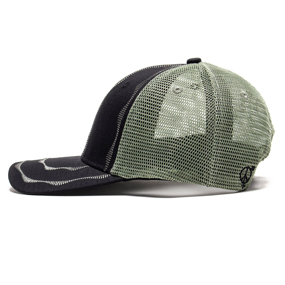 Sex Hippies - Welder's Stitch Mesh Hat
Color : Black / Sage
