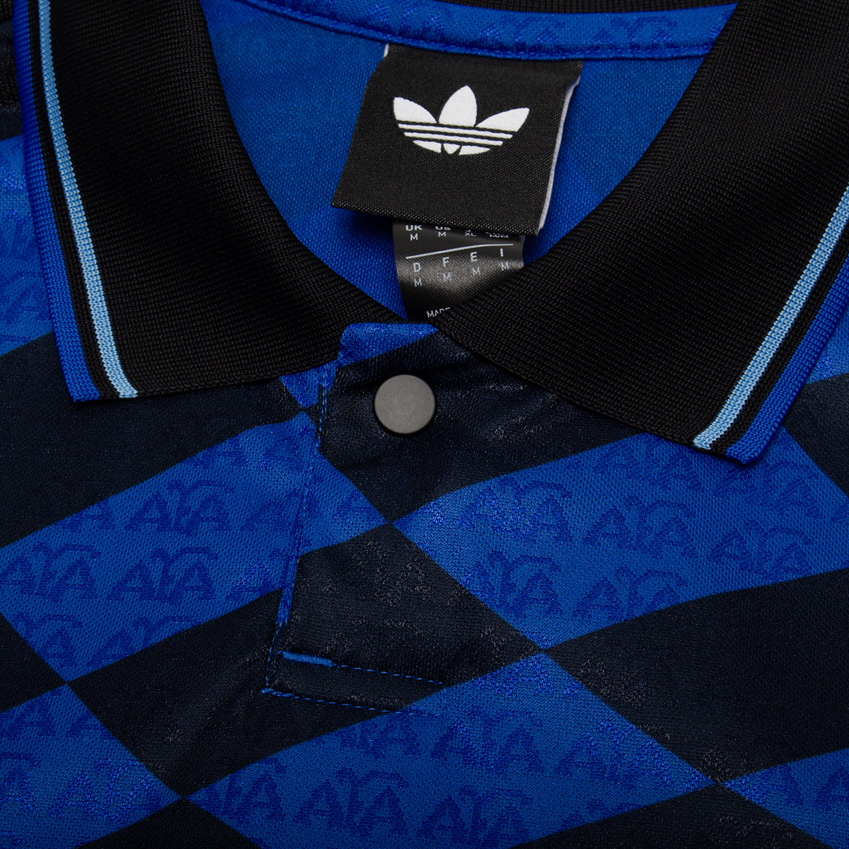 Adidas Skateboarding - Argentina x Thrasher Jersey
Style # KX4551
Color : Black / Blue