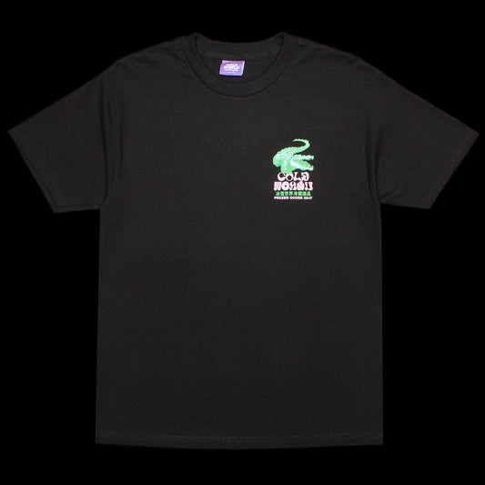 Cold World Frozen Goods | Gator T-Shirt Style # SS23-T06-BLK Color : Black