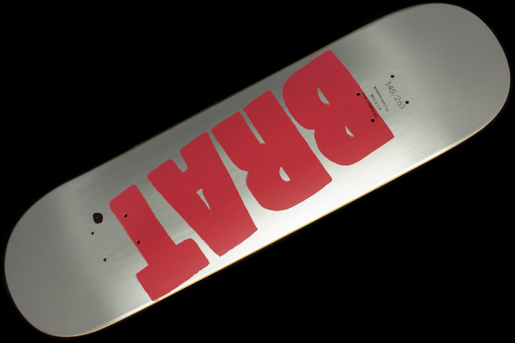 Carpet Company | Brat Deck Sizes : 8.25" Color : Silver