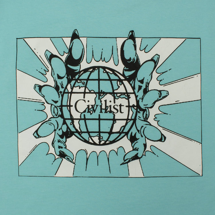 Civilist | Globus T-Shirt Color : Aqua