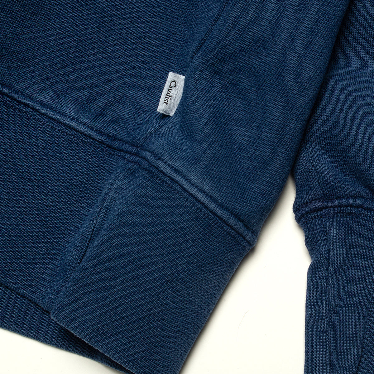 Civilist | Schmatzer Hoodie Color : Washed Navy