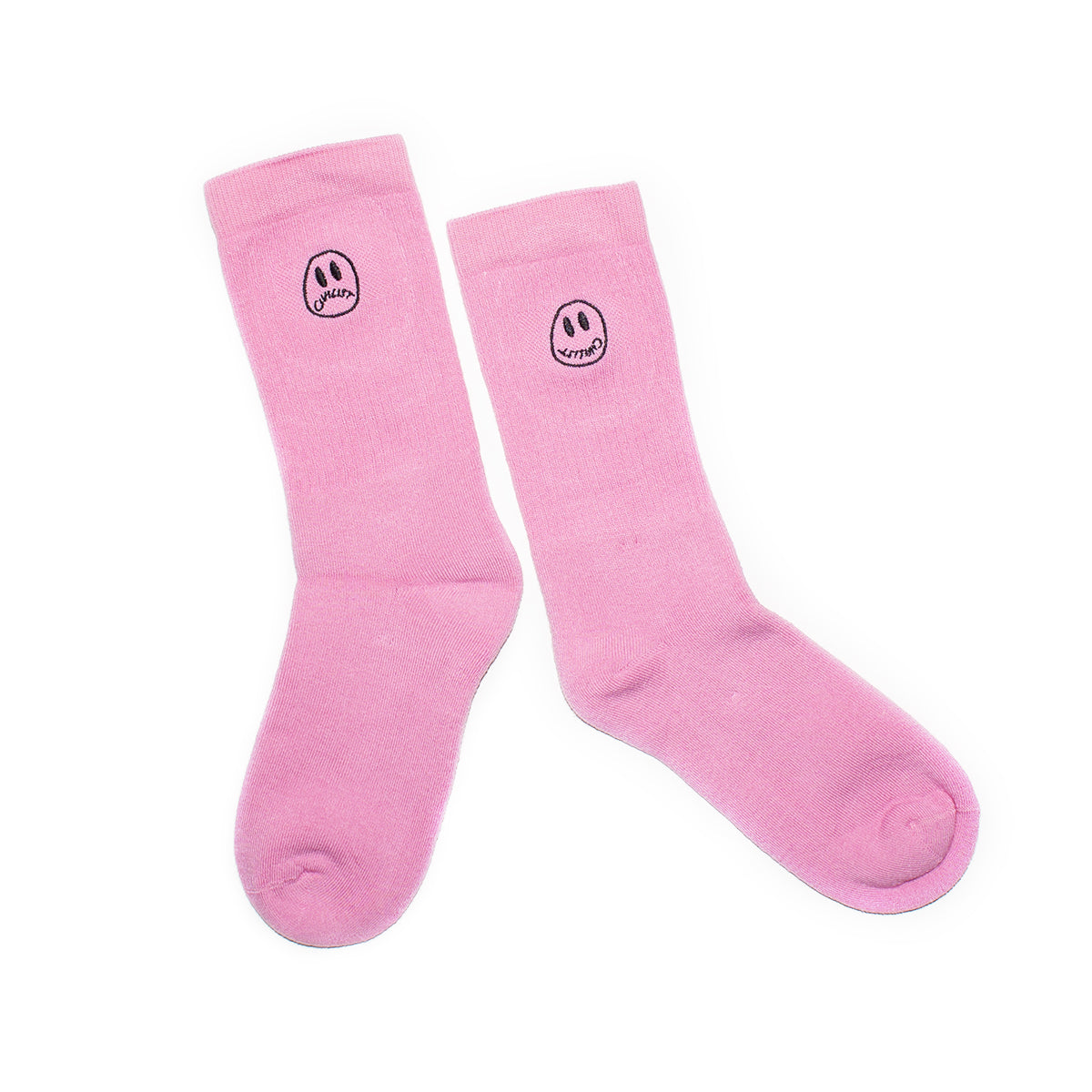 Civilist |&nbsp;Mono Smiler Socks Color : Pink