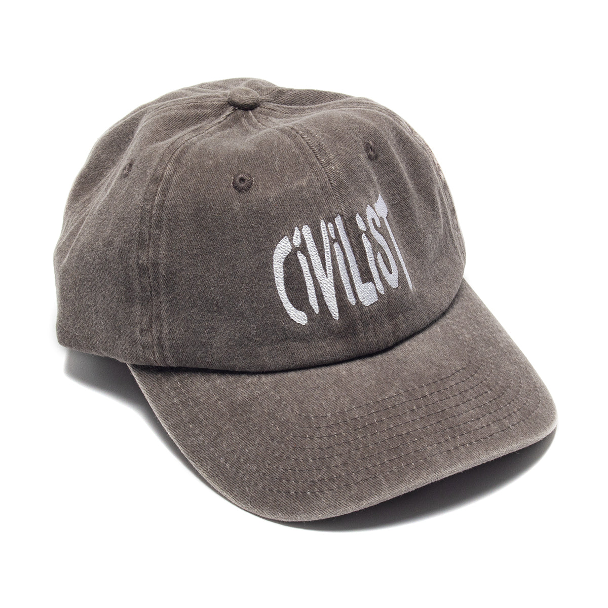 Civilist | Big Fun Dad Hat Color : Washed Brown