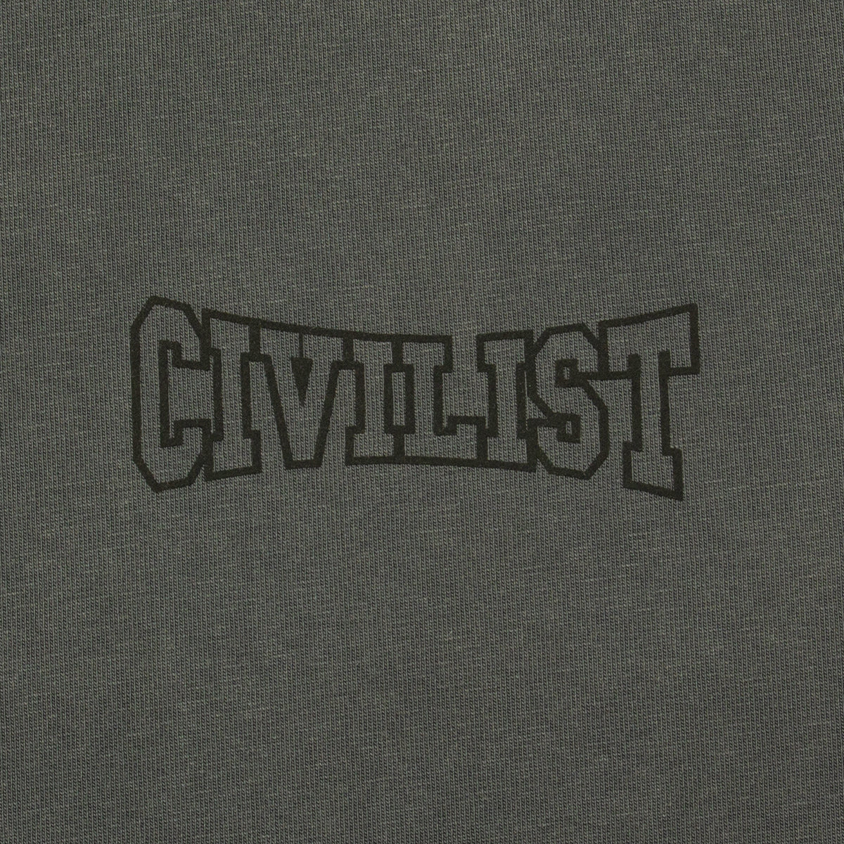 Civilist | Club Tonal T-Shirt Color : Pepper