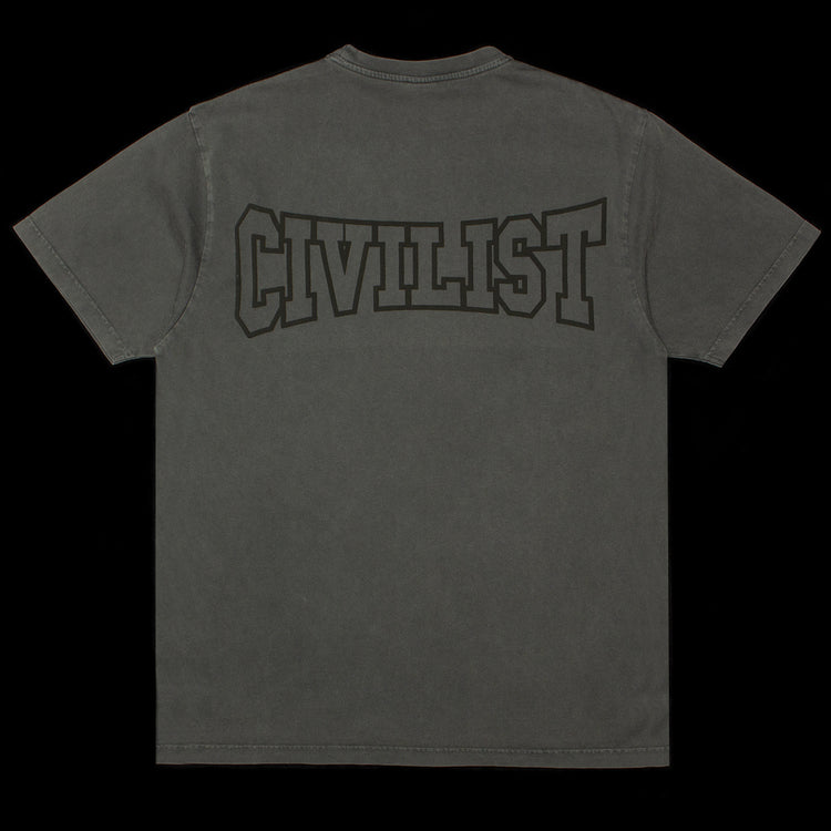 Civilist | Club Tonal T-Shirt Color : Pepper