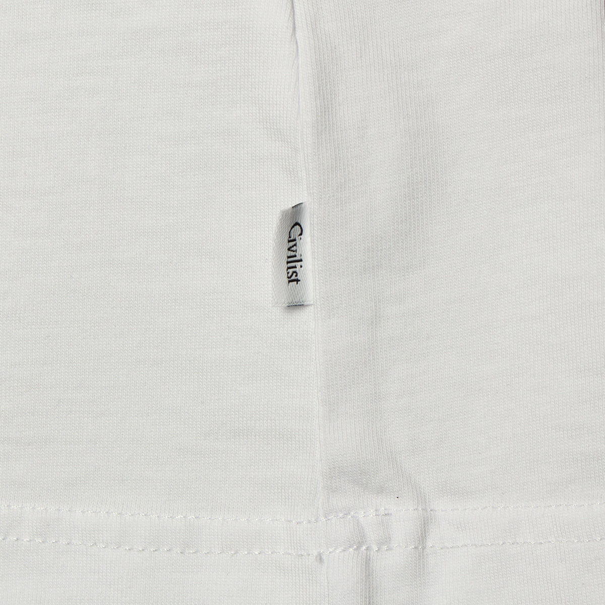 Civilist | Club Tonal T-Shirt Color : White