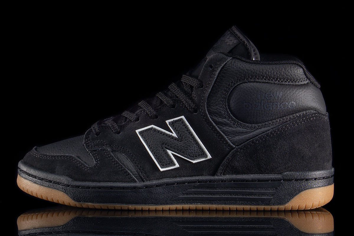 New Balance Numeric | 480 High Style # NM480HBG Color : Black / Gum