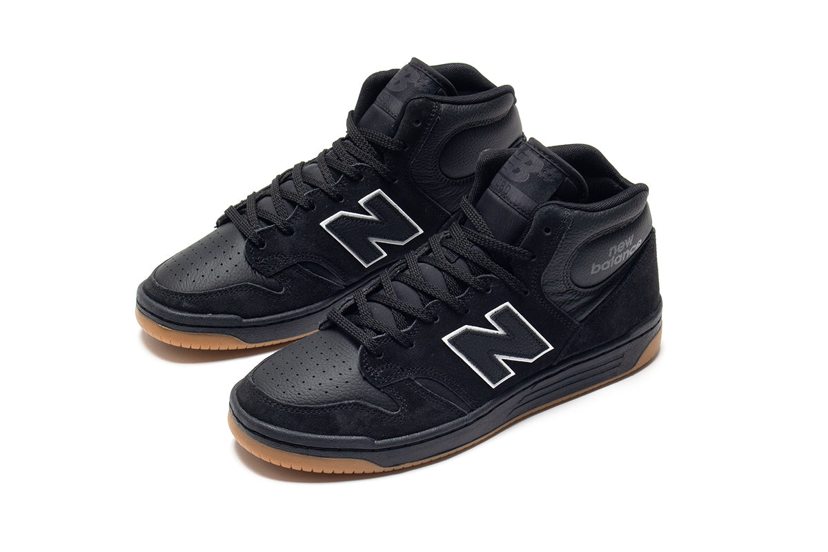 New Balance Numeric | 480 High Style # NM480HBG Color : Black / Gum