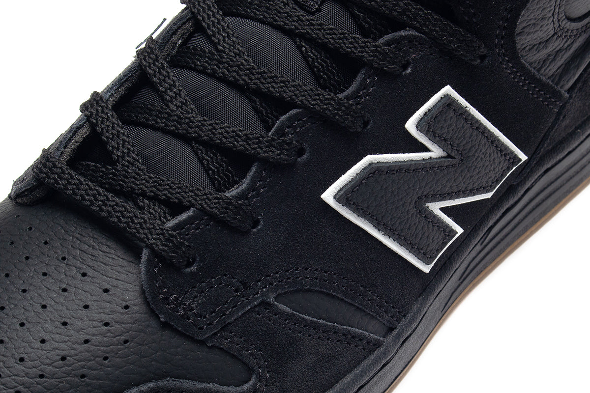 New Balance Numeric | 480 High Style # NM480HBG Color : Black / Gum